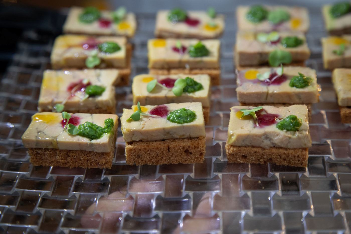 Curated canapés in Mauritius